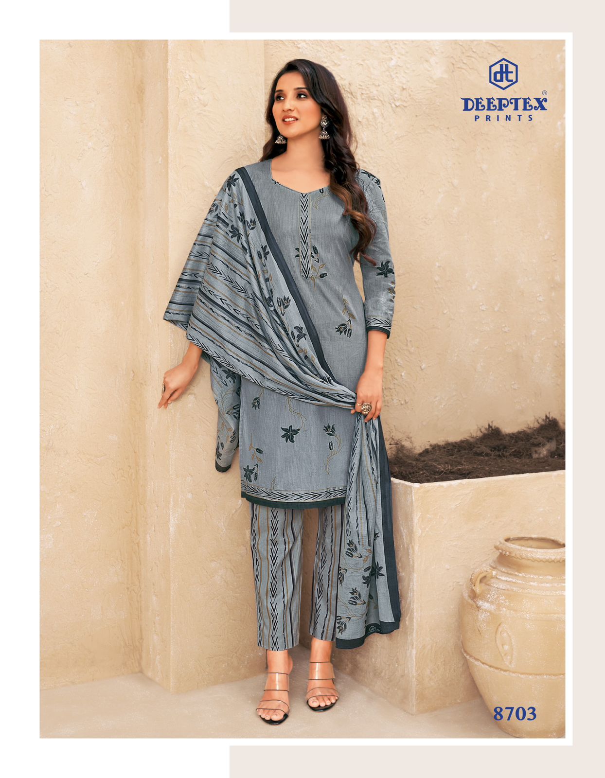 Miss India Vol 87 By Deeptex Cotton Printed Dress Material Wholesale Price In Surat
